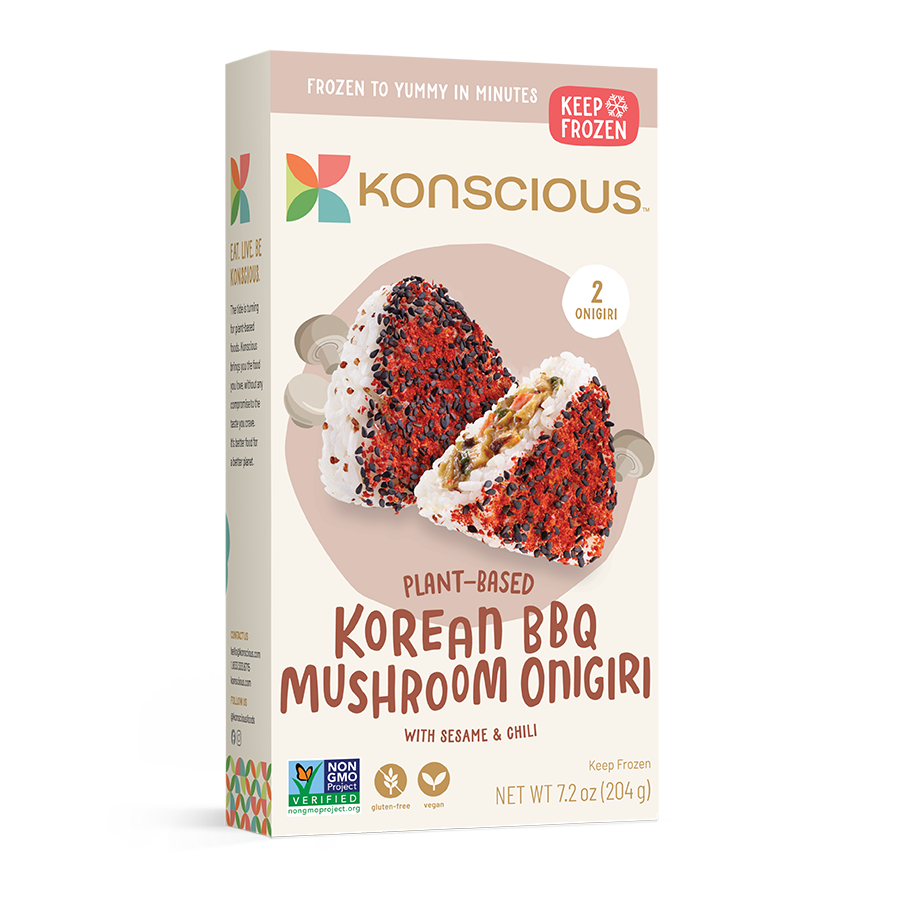 Korean BBQ Mushroom Onigiri
