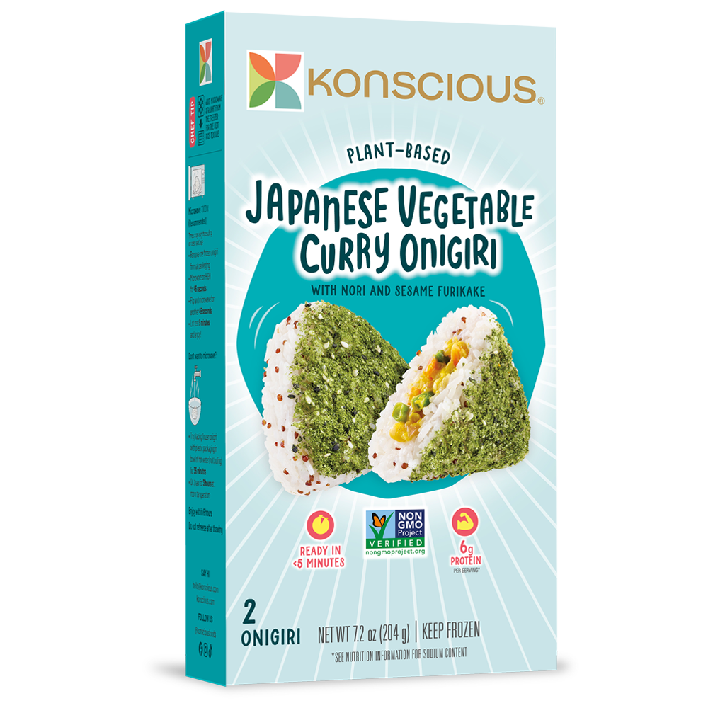 Japanese Vegetable Curry Onigiri