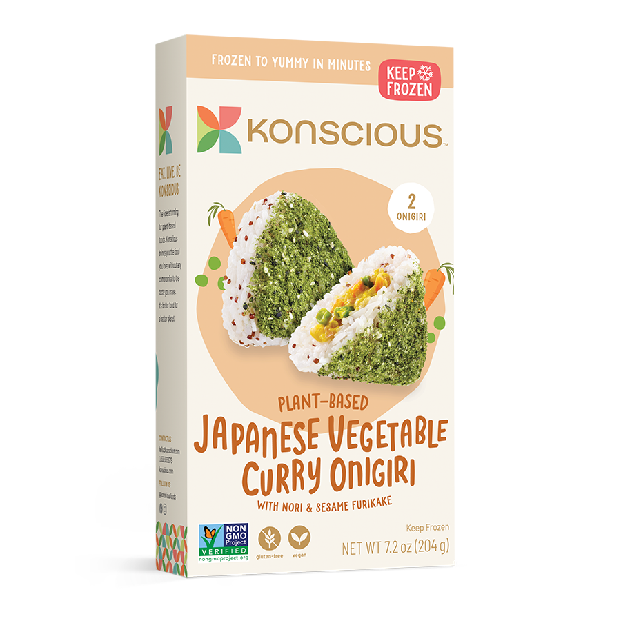 Japanese Vegetable Curry Onigiri